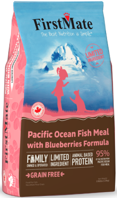 Pacific Ocean Fish Meal With Blueberries 1,8kg